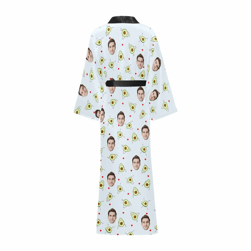 FacePajamas T-Shirts 20230922-´÷Àֿµ-1  Women&#039;s Long Kimono Robe