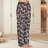 FacePajamas Pajama Shirt&Pants-Fleece For Women / S Coral Fleece Pajama Trousers-Custom Face Pet Dog Seamless Warm and Comfortable Sleepwear Long Pajama Pants For Men Women