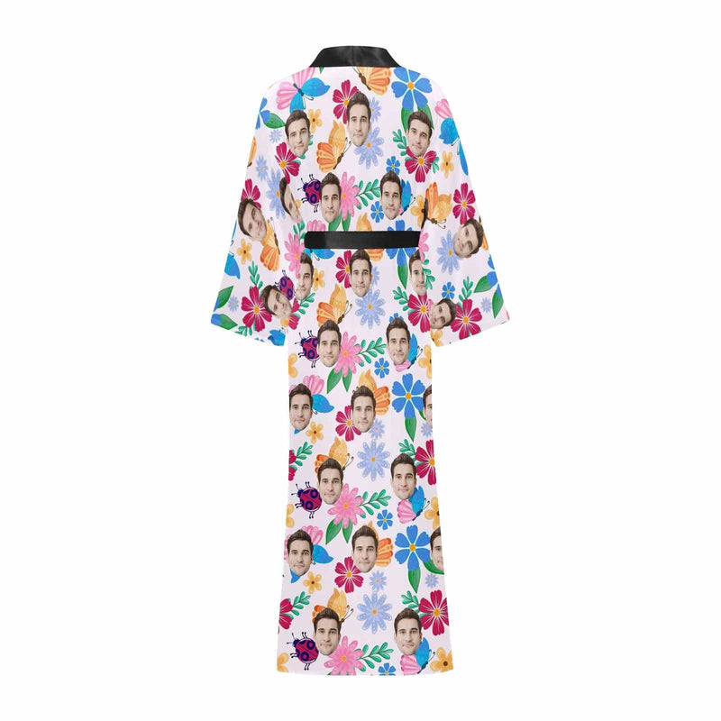 FacePajamas T-Shirts 20230922-´÷Àֿµ-2  Women&#039;s Long Kimono Robe