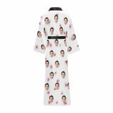 FacePajamas T-Shirts 20230922-´÷Àֿµ-3  Women&#039;s Long Kimono Robe