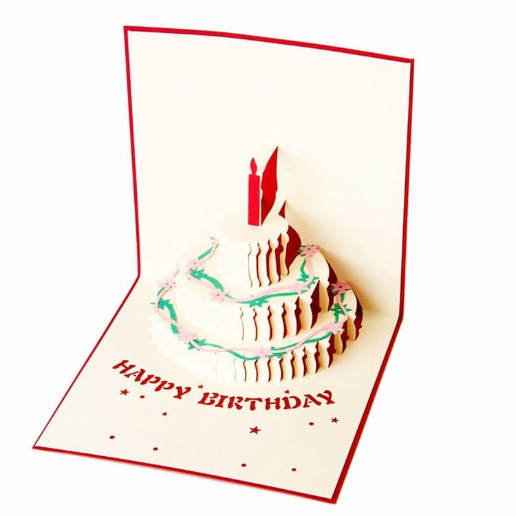 FacePajamas Birthday 3D Pop Up Greeting Card Happy Birthday