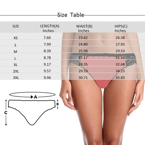 FacePajamas Mix Women Underwear Christmas Sale Personalized Gift Undies Custom Face Tongue Women's High-cut Briefs Valentine's Day Gift For Her