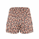 FacePajamas Men Underwear-shorts Custom Face All Boxer Shorts Pure Cotton Shorts for Men