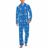 FacePajamas 387823075575 #Father's Day Pajamas-Custom Face Pajamas Sets Best Dad Ever Nightwear for Men