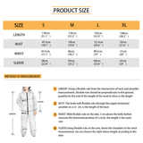 FacePajamas Hooded Onesie-2ML-ZD Halloween Custom Face Ghost Family Hooded Onesie Jumpsuits with Pocket Personalized Zip One-piece Pajamas for Adult kids