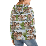 FacePajamas Hoodie [High Quality] Custom Photo Stitching Men's All Over Print Hoodie