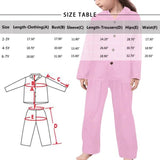 acePajamas Pajama Kid's Pajamas Custom Sleepwear with Seamless Face Personalized Pajama Set For Boys&Girls 2-15Y