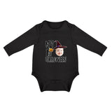 FacePajamas Baby Pajama 3months / Black Custom Face Halloween Gift Bubble Romper Personalized Triangular Baby Jumpsuit Bubble