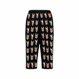 FacePajamas Pajama Shirt&Pants Custom Dog&Cat Face Pet Cropped Pajama Pants For Women Girlfriend Fashion Gift Personalized