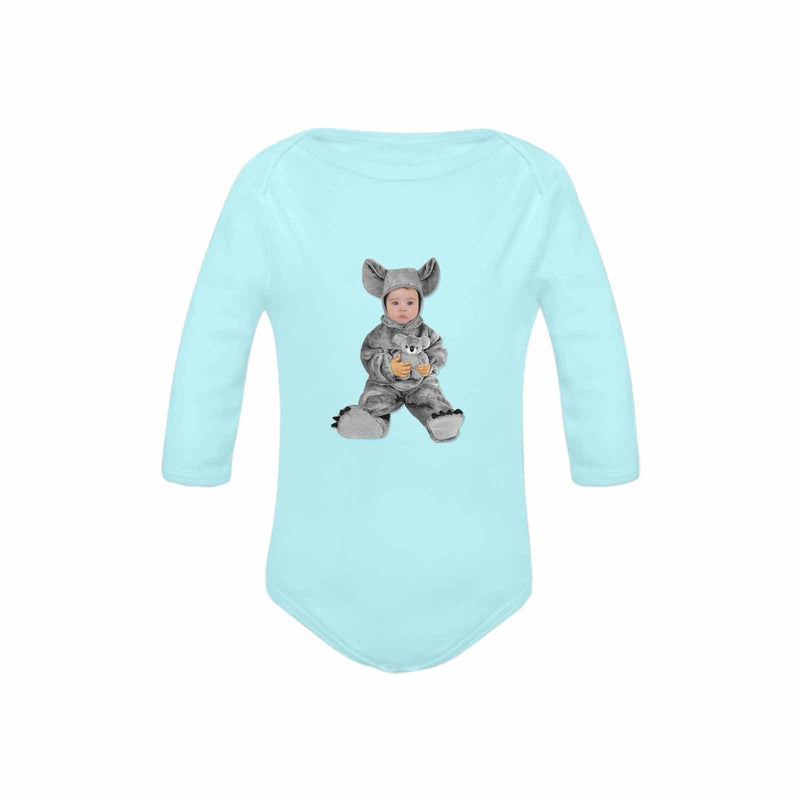 FacePajamas Baby Pajama Custom Face Koala Onesie Infant Bodysuit One Piece Jumpsuit Personalized Long Sleeve Rompers Baby Clothes