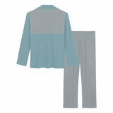 FacePajamas Pajama Custom Face&Name Pajamas Color Matching Sleepwear Personalized Women's Slumber Party Long Pajama Set