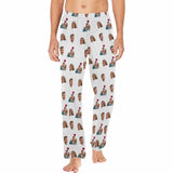 FacePajamas Pajama Pants Custom Face Pajama Pants Couple Photo Love Sleepwear for Men & Women