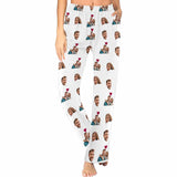 FacePajamas Pajama Pants Custom Face Pajama Pants Couple Photo Love Sleepwear for Men & Women