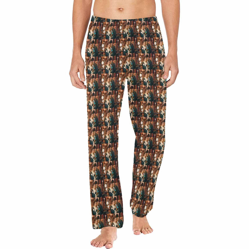 FacePajamas Custom Face Pajama Pants Stitching Photos Sleepwear for Women & Men