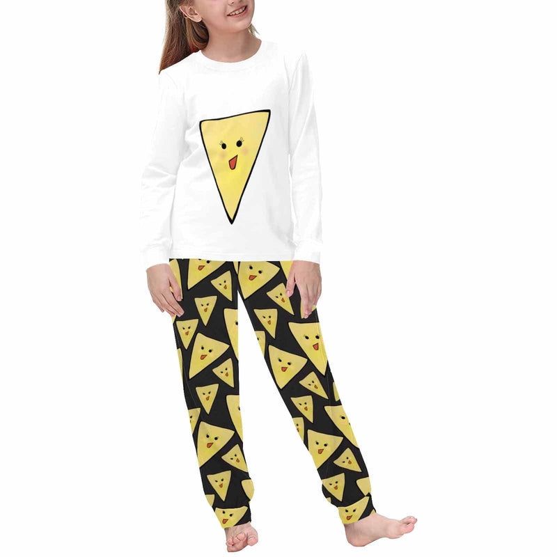 FacePajamas Custom Face Pajama Sets Personalized Yellow Face Family Matching Loungewear