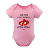 FacePajamas Baby Pajama Custom Face&Text Mom&Me Baby Bubble Romper Newborn Baby Jumpsuit Bodysuit Personalized Girls Boys Baby Romper