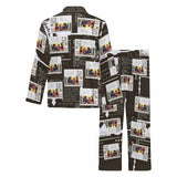 FacePajamas Pajama Sets Custom Photo Couple Matching Pajamas Personalized Photo Loungewear Set Sleepwear For Men Women