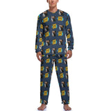 FacePajamas Pajama Father's Loungewear Custom Photo Super Dad Men's Pajamas Personalized Photo Pajama Set for Him