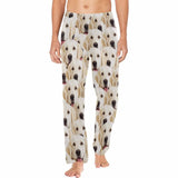 FacePajamas Pajama Shirt&Pants For Men / S Custom Couple Face Pet Dog Seamless Sleepwear Personalized Women's&Men's Slumber Party Long Pajama Pants