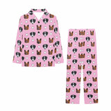 FacePajamas Kids Pajama Kid's Pajamas Custom Sleepwear with Pet Dog Face Personalized Pajama Set For Boys&Girls 2-15Y