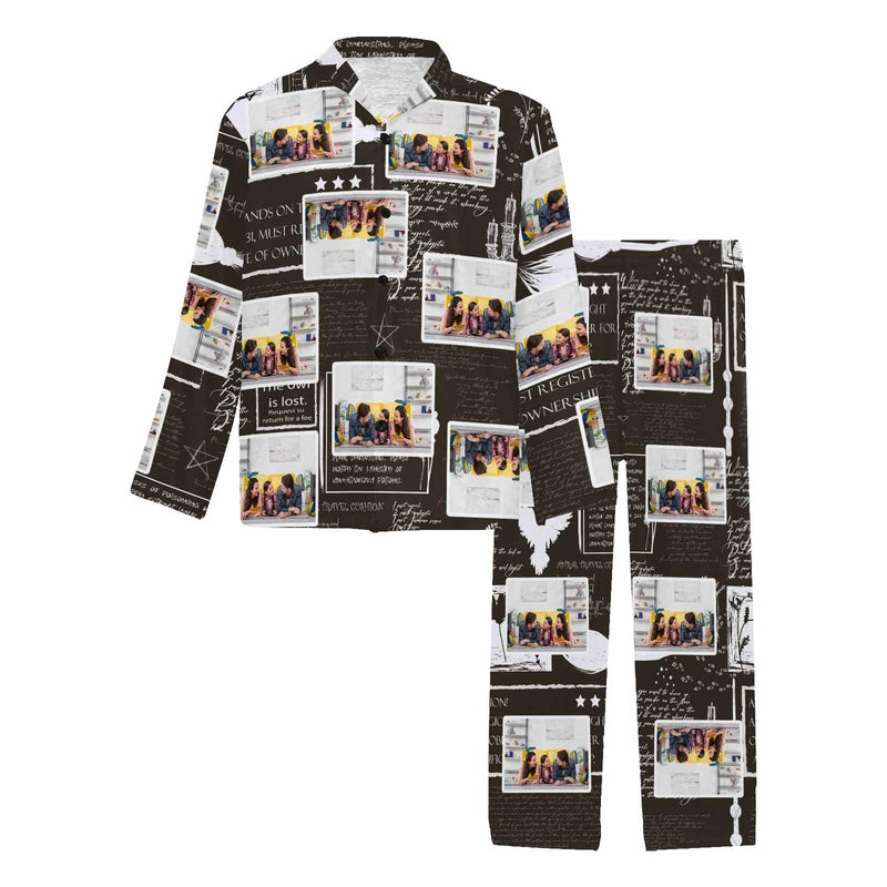 FacePajamas Pajama Sets Men / S Custom Photo Couple Matching Pajamas Personalized Photo Loungewear Set Sleepwear For Men Women