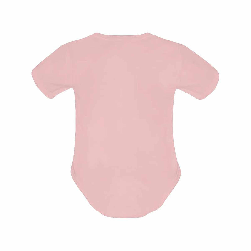FacePajamas 387560669431 Newborn Baby Jumpsuit Custom Face Mama And Mini Pink Baby Bodysuit Personalized Mother-kid Matching Nightwear Mother's Day & Birthday Gift