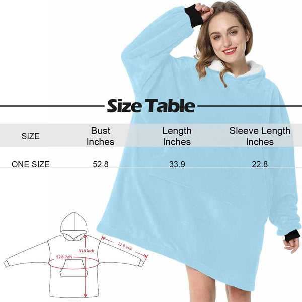 FacePajamas Pajama One Size Custom Pet Faces Blanket Hoodie for Women Personalized Oversized Hoodie Fleece Blanket Photo Gifts