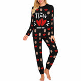 FacePajamas Pajama Women / XS Custom Face Nuts About You Sleepwear Personalized Slumber Party Couple Matching Pajamas